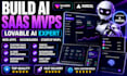 build ai saas mvp web apps with lovable ai and vercel deployment