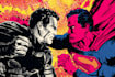 illustrate superhero comic book art from your script