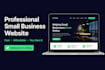 build a fast, modern website for your small business