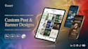 design e commerce banners and social media posts