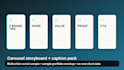 design social media post graphics or carousel ad creatives