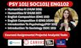 do psychology, sociology, english, and humanities class
