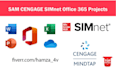 do your sam cengage, capstone, simnet projects in ms excel, access, word, ppt