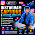 create engaging instagram captions and hashtags