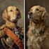 create a customized renaissance historical pet portraits
