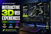 develop stunning interactive 3d webgl, three js, product configurator website