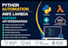 build python automation scripts and AWS lambda solutions