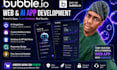 design bubble io website, bubble app developer, bubble mvp, zapier automation
