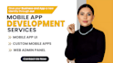 develop, design and upload android and ios application