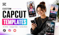 do editable capcut templates and capcut video editing for vlogs vlog promotion