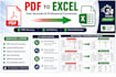 convert scanned PDF to editable excel spreadsheet