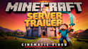 create a cinematic minecraft server trailer and promo video