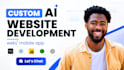 build ai website development ai chatbot, ai web application full stack developer