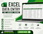do data entry and excel spreadsheet work accurately