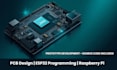 design electronic pcb, esp32 programming, microcontrollers and raspberry pi