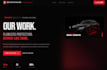 design a premium dark mode landing page or modern website