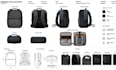 design bag tech pack handbag backpack tote bag and duffle bag tech pack