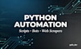 build custom python automation scripts, bots and web scrapers
