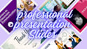 do professional presentation slides and animated slides
