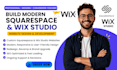 build modern squarespace website wix studio redesign wix squarespace development
