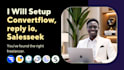 setup convertflow, reply io, icontact, pipeliner, constant contact, salesseek
