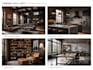 create architecture interior design 3d rendering for apartment layouts