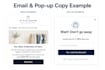 write high converting UX microcopy, pop ups, and onboarding flows