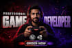 do 2d, 3d mobile game development as unity, unreal engine game developer