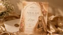 design luxury wedding digital invitation cards
