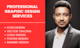 design icon and logo professionally