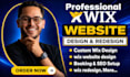 wix website redesign wix website design wix website development wix design