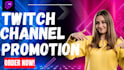 boost twitch live viewers, twitch viewers, and twitch channel promotion