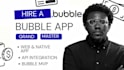 develop bubble website bubble app bubble mvp bubble saas bubble app developer
