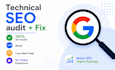 in depth technical SEO audit with actionable fixes