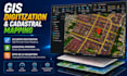 do gis digitization, cadastral mapping, and data qc