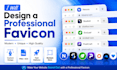 design a professional  logo and favicon for your website
