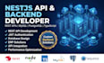 develop rest API using nestjs, node js, mysql and postgresql