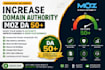 increase moz da, increase da pa, increase domain authority, increase da 50