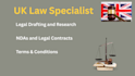 draft research or review legal documents
