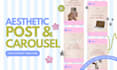 design posts and carousels for content creators