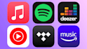 create spotify streaming bot, amazon music bot, tidal bot, deezer bot, music bot