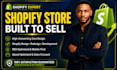 shopify eccommerce website development, design redesign shopify store expert SEO