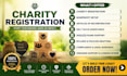 do charity registration and nonprofit setup professionally
