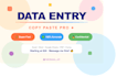 do fast and accurate data entry, copy paste and form filling
