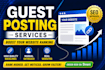 do provide high quality guest posting, backlink outreach services