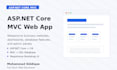 develop a responsive asp net core mvc website