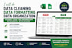 do data cleaning, data formatting and data organization
