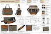 design premium bag concepts, backpack design, handbag, tote bag tech pack design