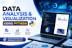 analyze your data and provide insights using python data science tools