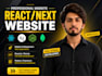 build a full stack web app using react next and node